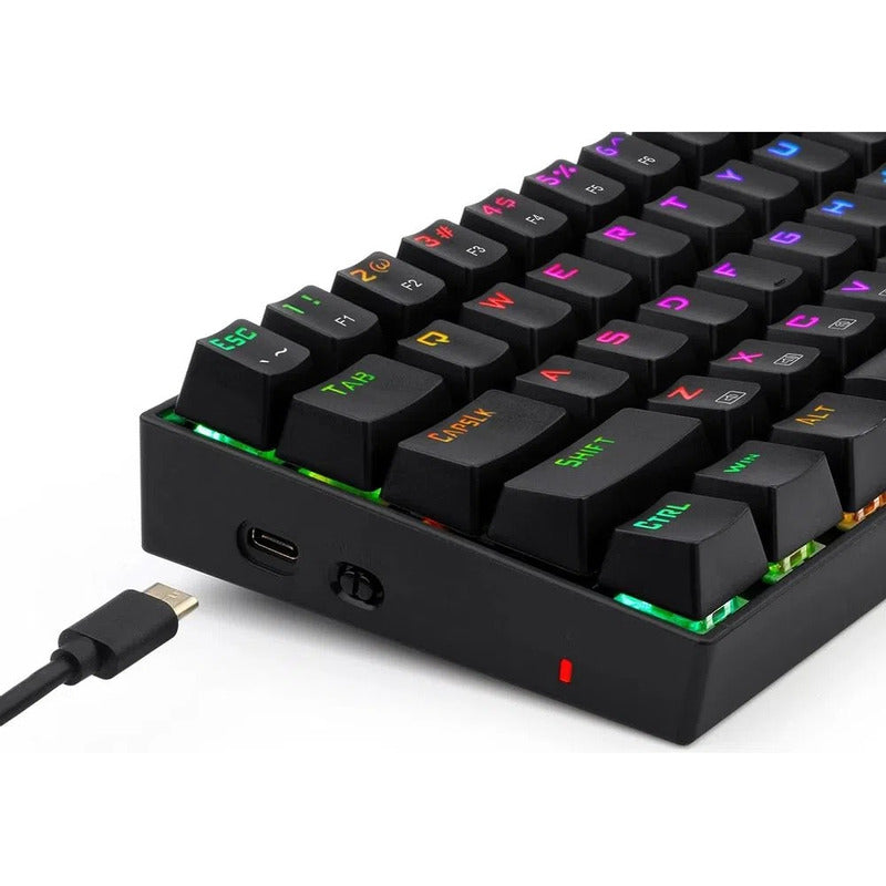 Teclado Redragon Deimos K599-krs Rgb Mecanico Switch Red