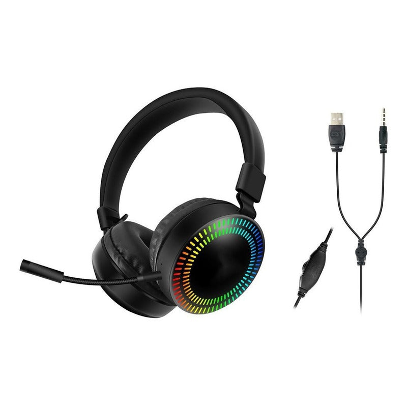 Audífonos Gamer Audífono Con Micrófonos Gm-019