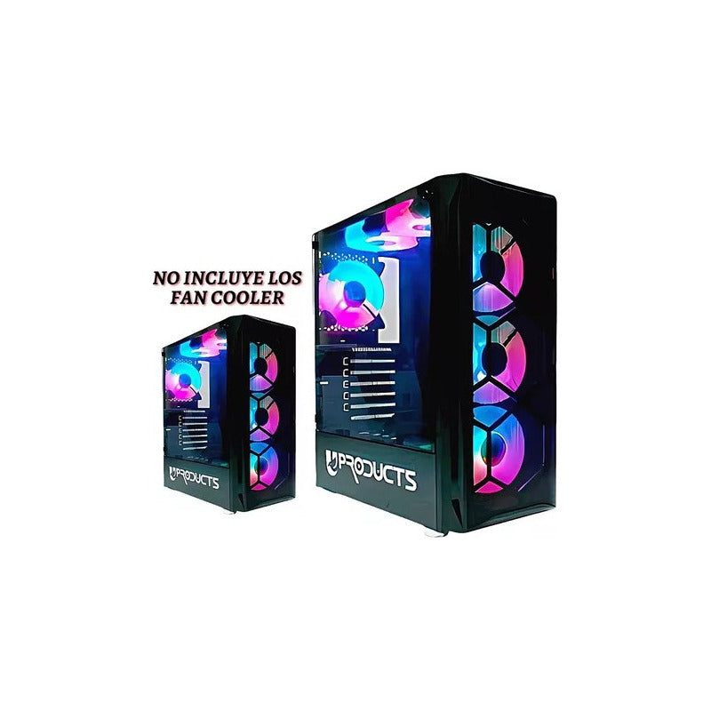 Case Gamer U Products U-335b Micro Atx Usb 3.0 Rgb