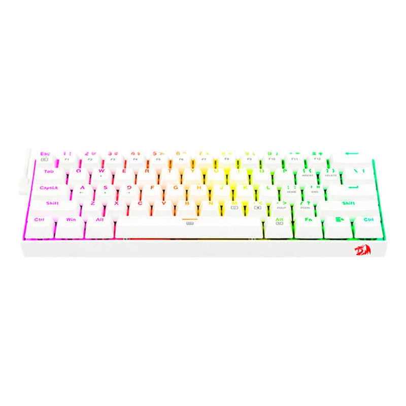 Teclado Mecanico Dragonborn Blanco 60% Redragon K630rgb