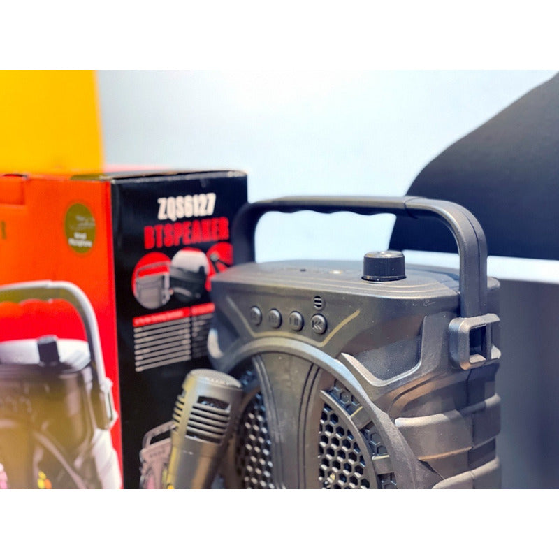 Corneta Con Micrófono Zqs-6127 Tulap