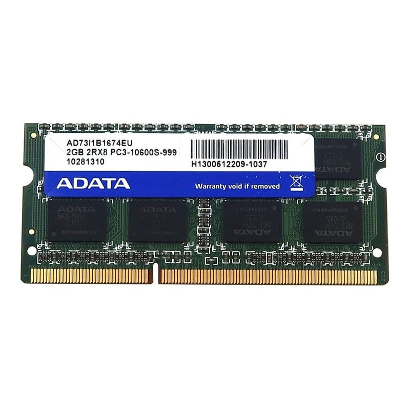 Memoria Ram 2gb 2rx8 Ddr3 10600s Tulap